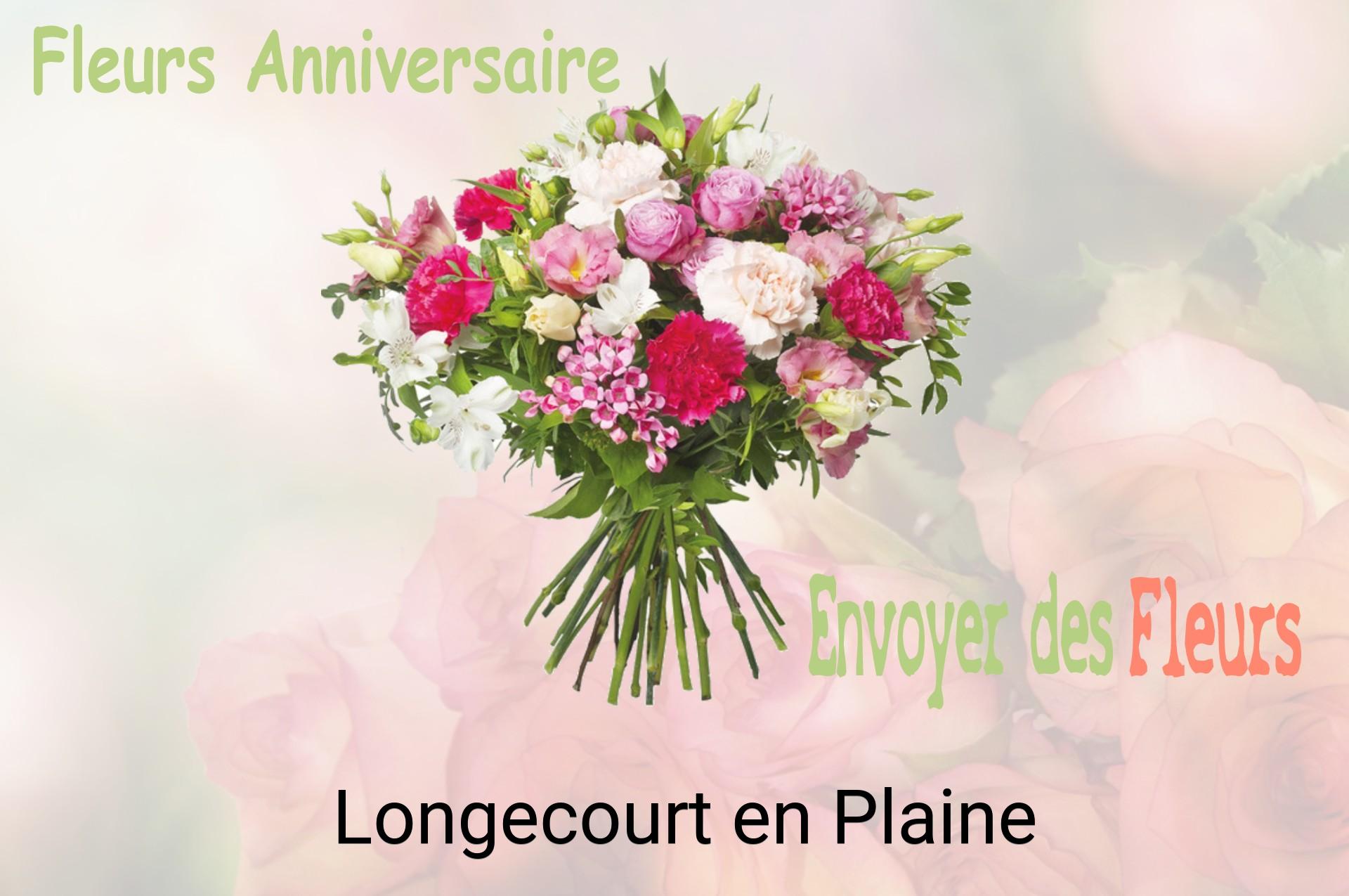 Bouquet de fleurs d’anniversaire livré à Longecourt-en-Plaine