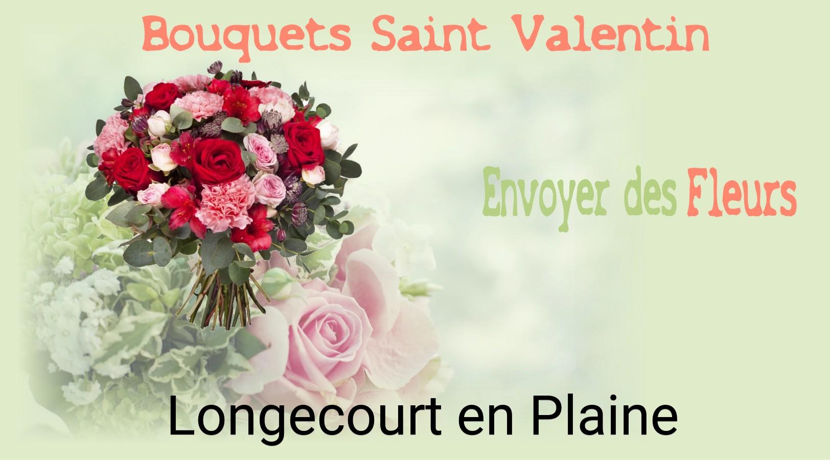 Roses de Saint-Valentin livrées à Longecourt-en-Plaine
